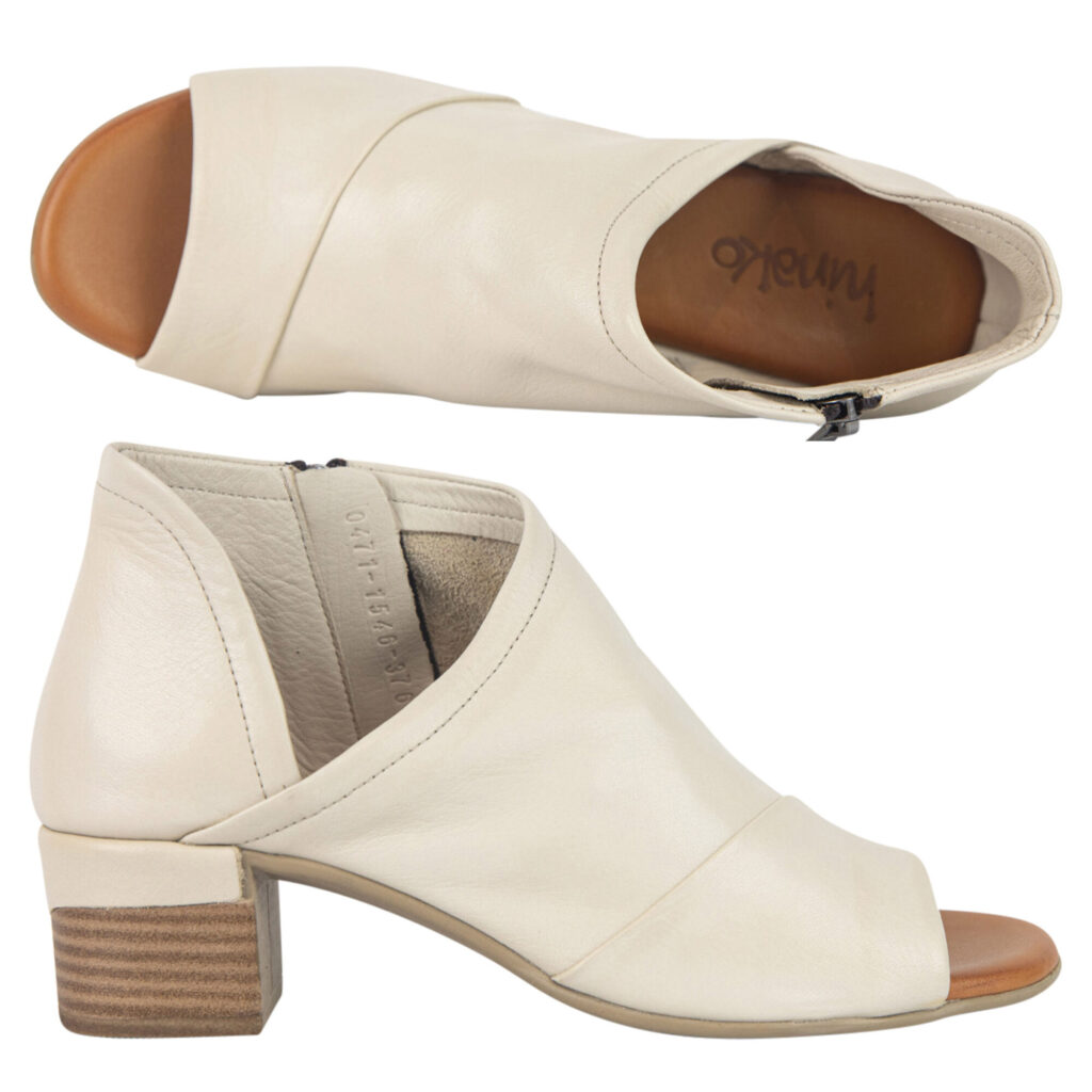 Open clearance shank booties