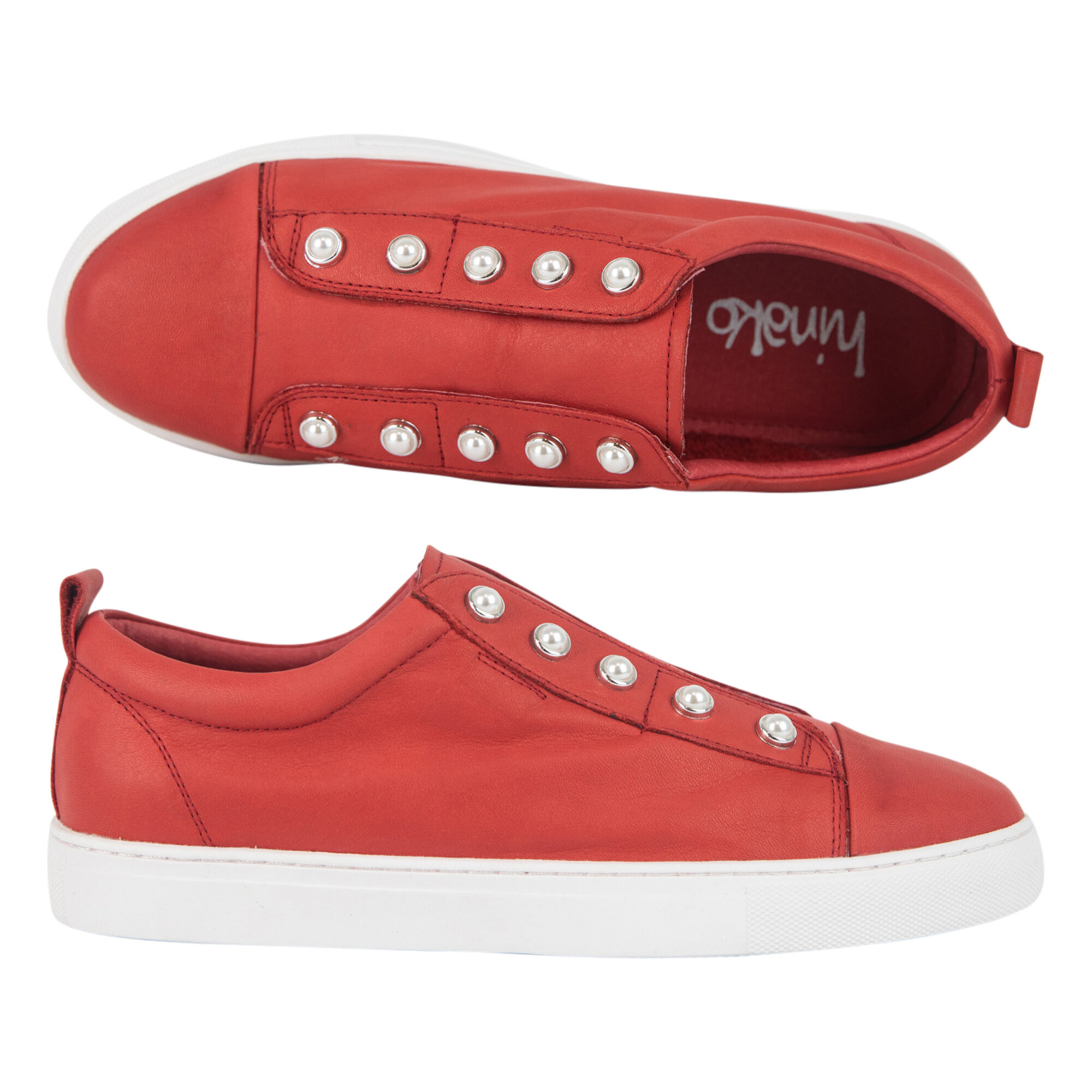 Pearl - Salsa Red - The Shoe Collective